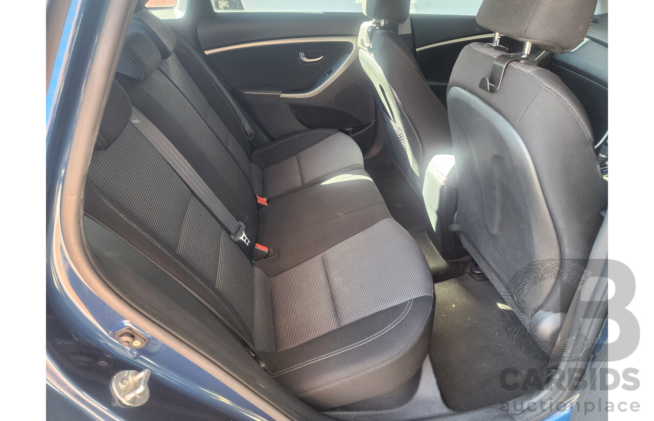 01/2014 Hyundai i30 Active GD MY14 5d Hatchback Blue 1.8L