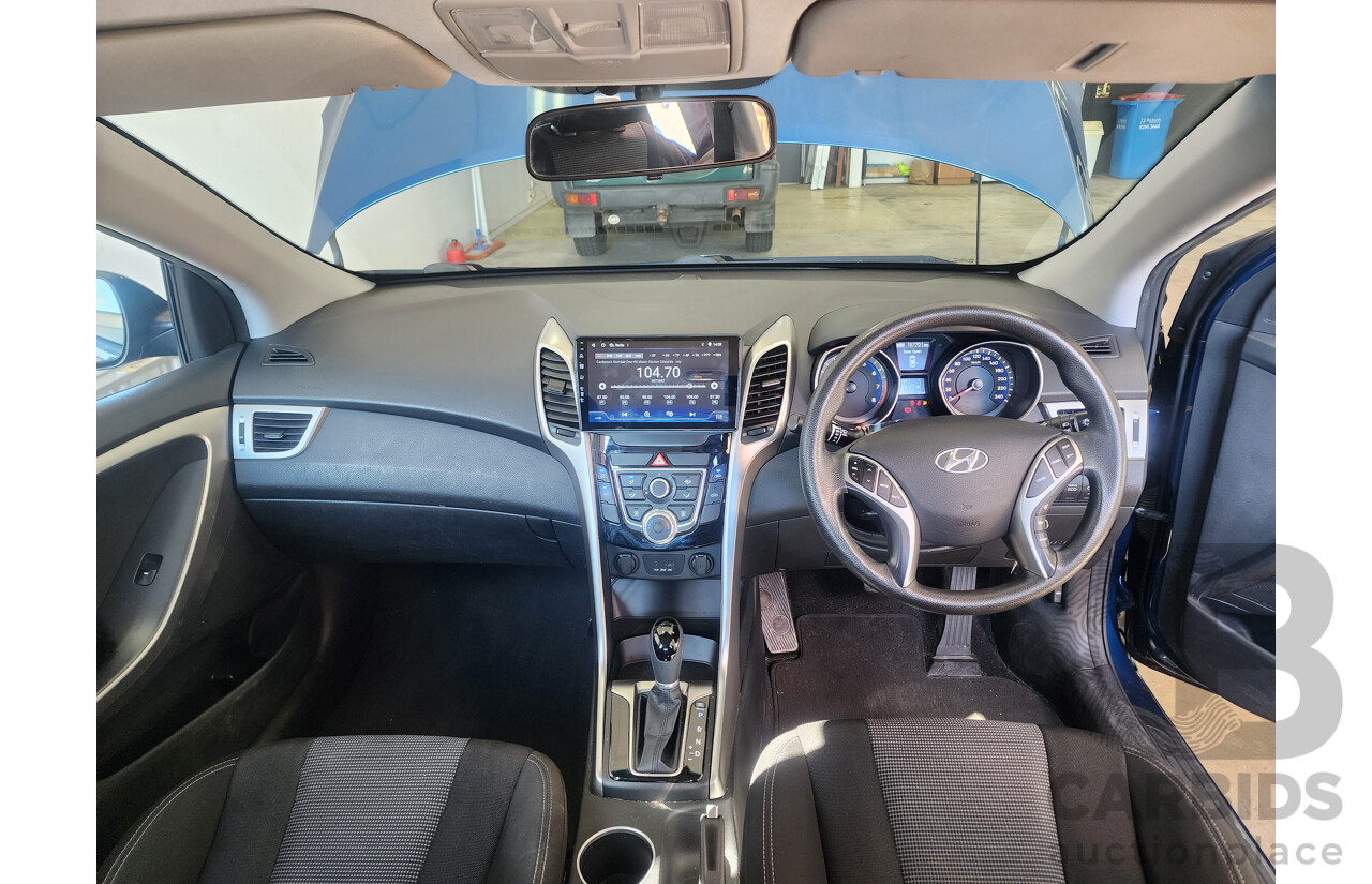 01/2014 Hyundai i30 Active GD MY14 5d Hatchback Blue 1.8L