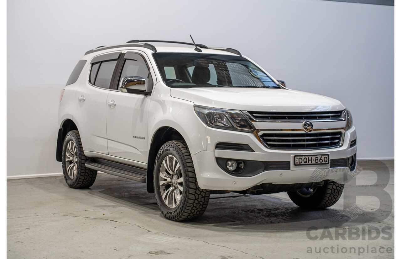 03/2017 Holden Trailblazer LTZ (4x4) RG MY17 4d Wagon White Turbo Diesel 2.8L
