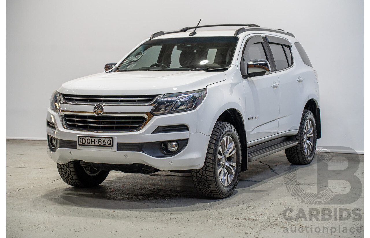 03/2017 Holden Trailblazer LTZ (4x4) RG MY17 4d Wagon White Turbo Diesel 2.8L