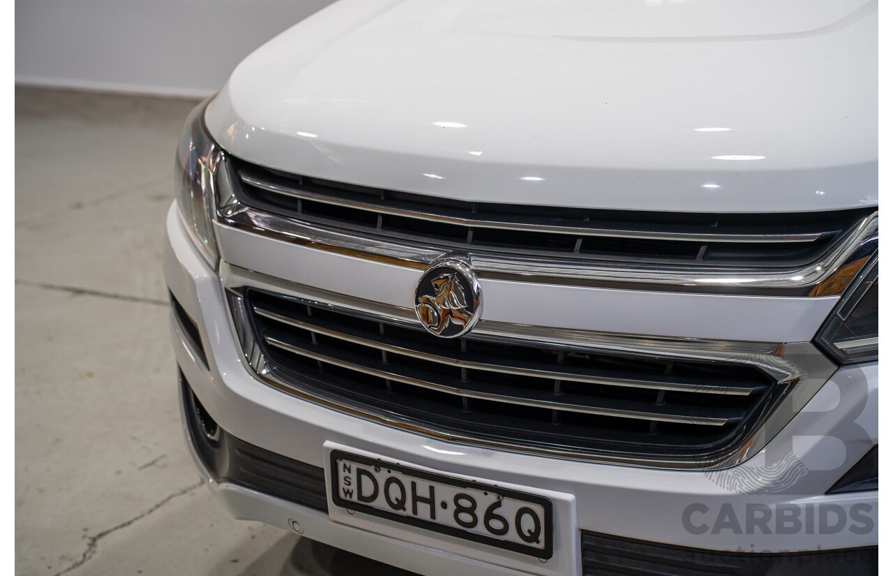 03/2017 Holden Trailblazer LTZ (4x4) RG MY17 4d Wagon White Turbo Diesel 2.8L