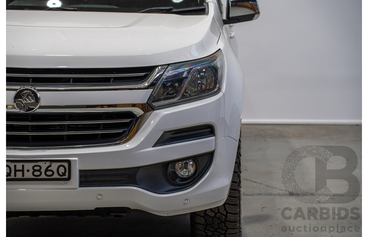 03/2017 Holden Trailblazer LTZ (4x4) RG MY17 4d Wagon White Turbo Diesel 2.8L