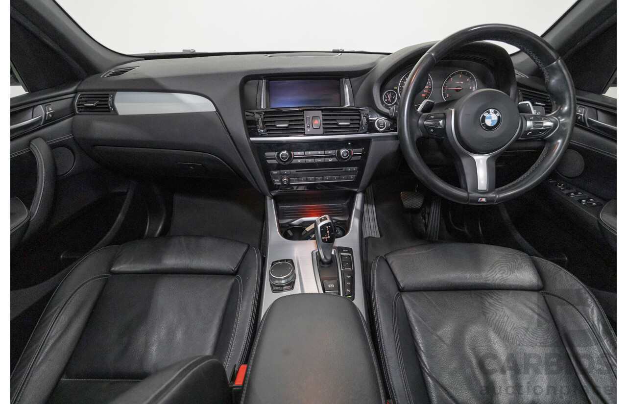 11/2016 BMW X3 xDrive20d M Sport (AWD) F25 MY16 4d Wagon Alpine White Turbo 2.0L