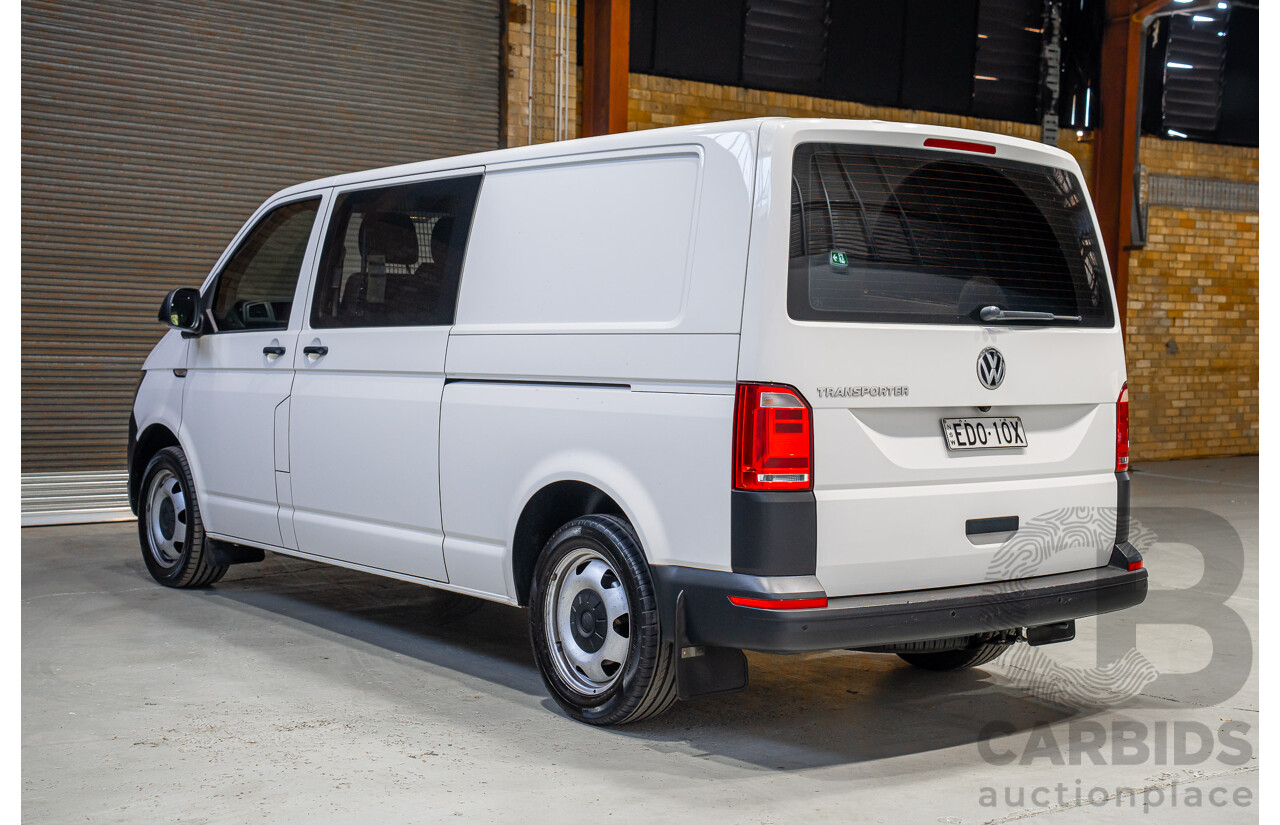 07/2019 Volkswagen Transporter TDI 400 LWB Low T6 MY19 Van White 2.0L