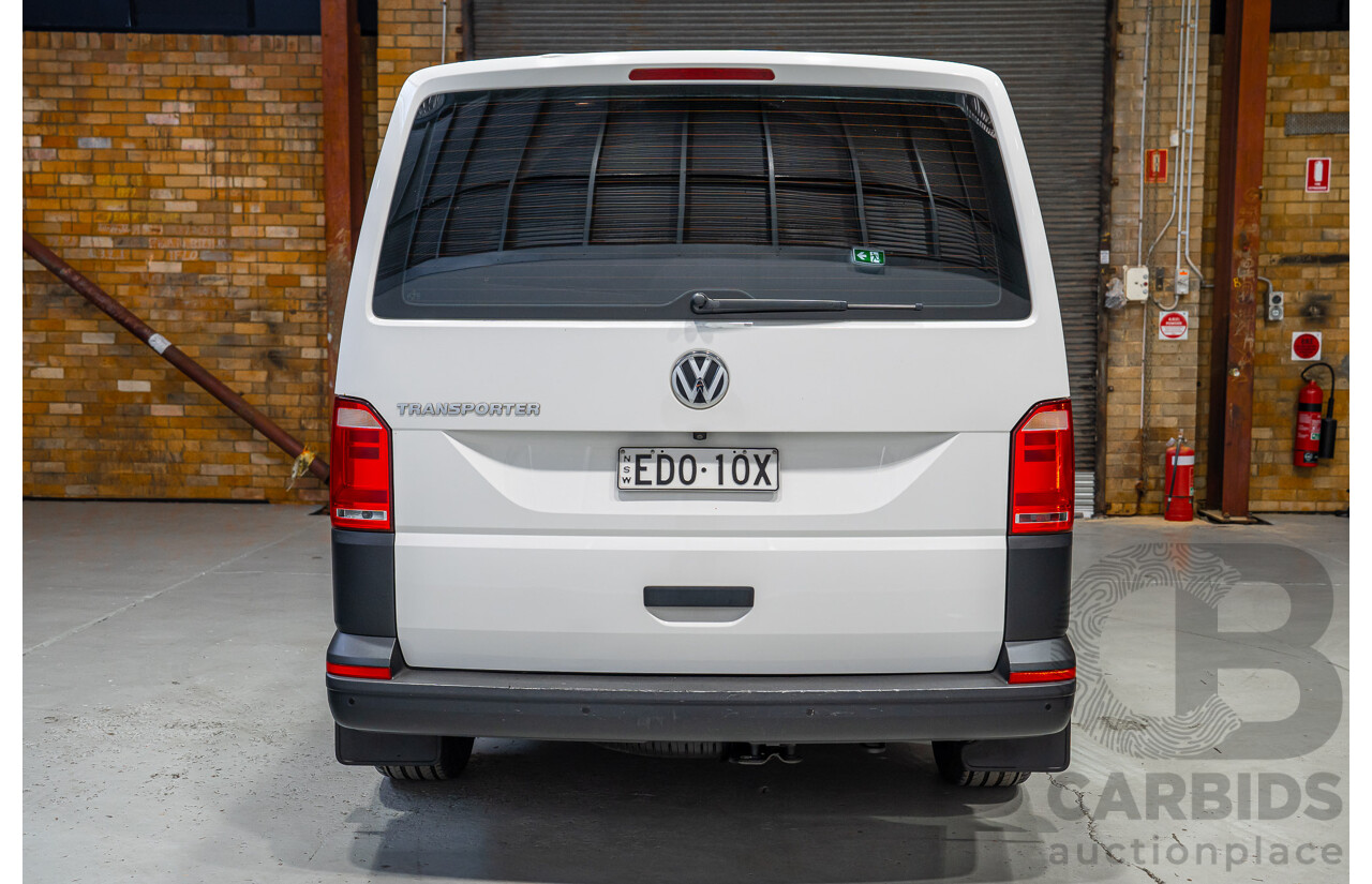 07/2019 Volkswagen Transporter TDI 400 LWB Low T6 MY19 Van White 2.0L