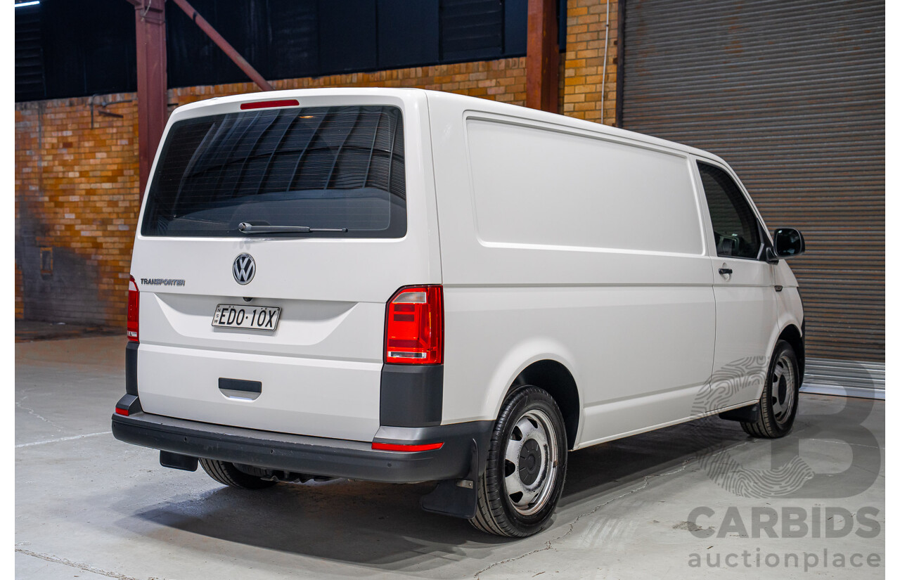 07/2019 Volkswagen Transporter TDI 400 LWB Low T6 MY19 Van White 2.0L