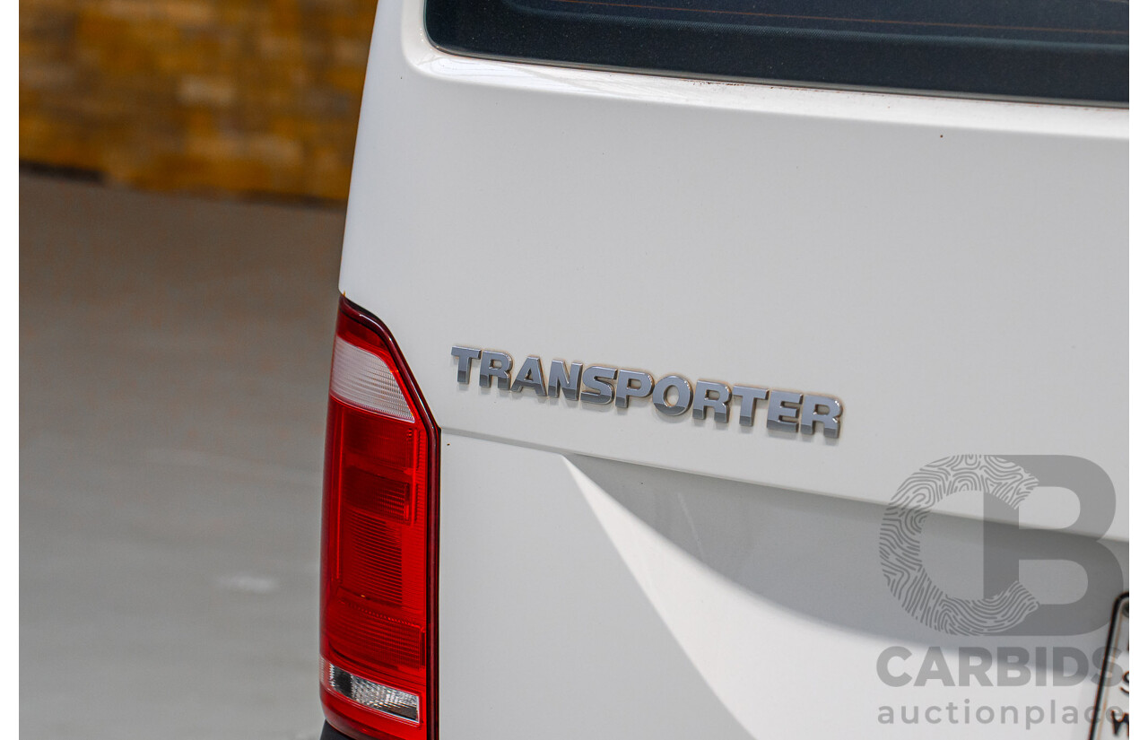 07/2019 Volkswagen Transporter TDI 400 LWB Low T6 MY19 Van White 2.0L