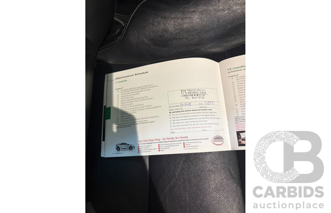 09/2017 Honda HR-V VTi-L MY17 4d Wagon Blue 1.8L