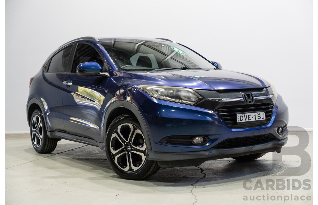 09/2017 Honda HR-V VTi-L MY17 4d Wagon Blue 1.8L