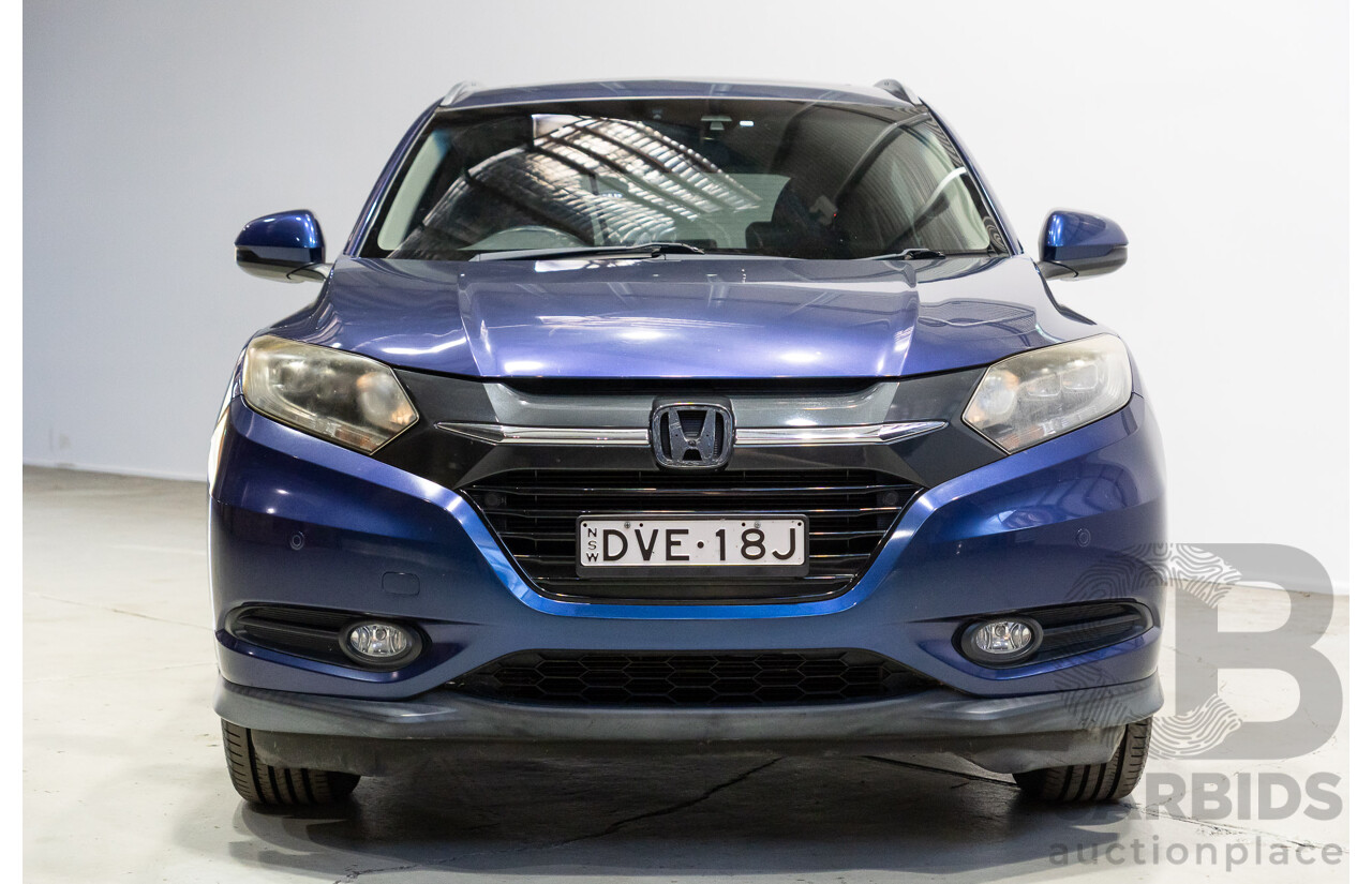 09/2017 Honda HR-V VTi-L MY17 4d Wagon Blue 1.8L