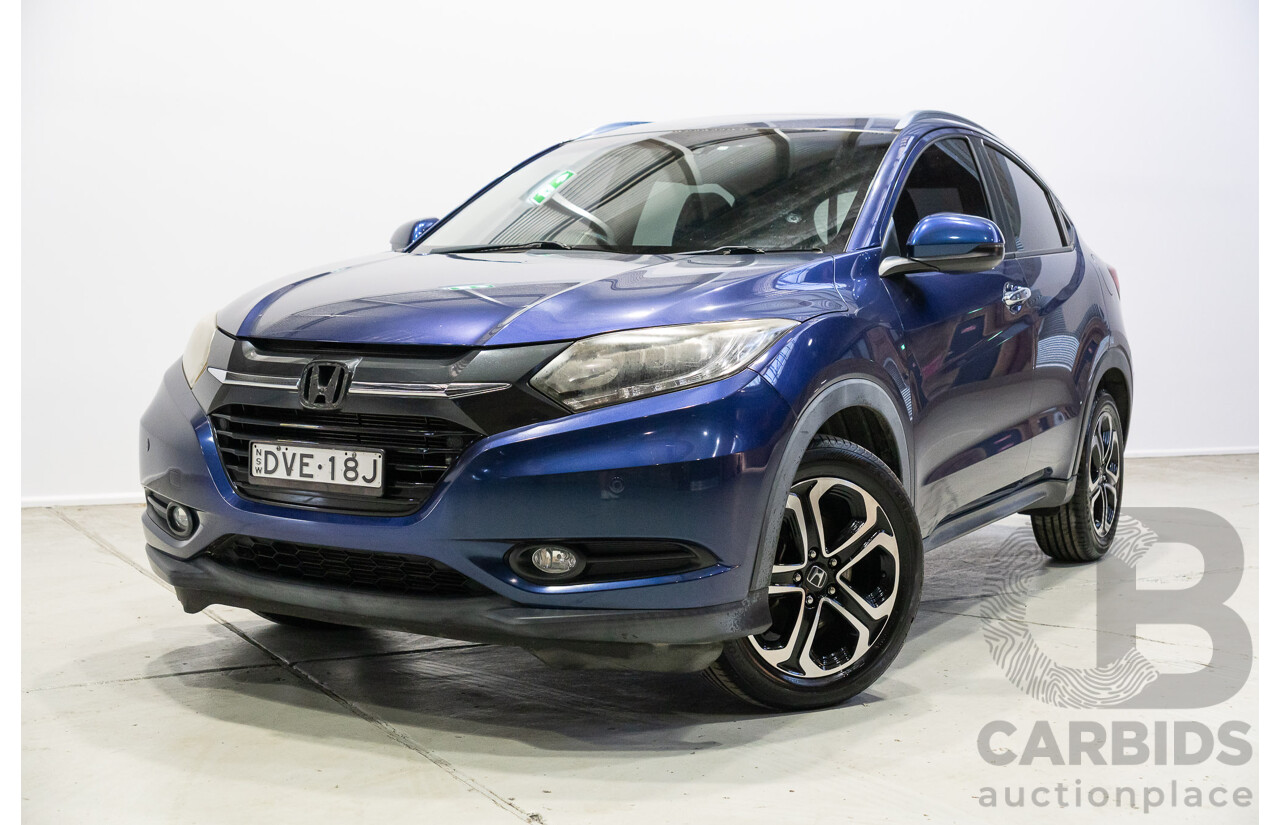 09/2017 Honda HR-V VTi-L MY17 4d Wagon Blue 1.8L