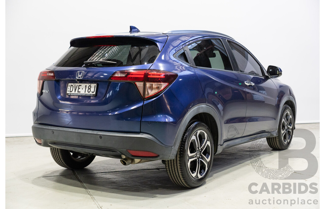 09/2017 Honda HR-V VTi-L MY17 4d Wagon Blue 1.8L