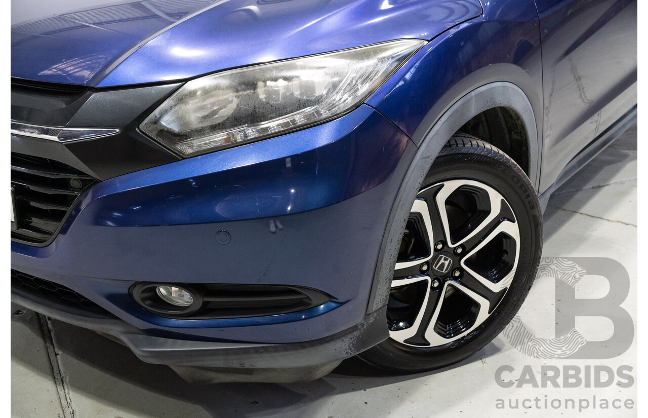09/2017 Honda HR-V VTi-L MY17 4d Wagon Blue 1.8L