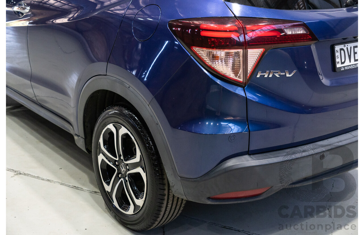 09/2017 Honda HR-V VTi-L MY17 4d Wagon Blue 1.8L
