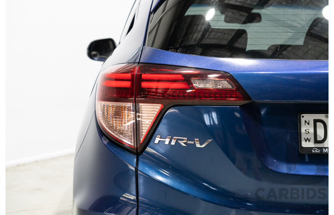09/2017 Honda HR-V VTi-L MY17 4d Wagon Blue 1.8L