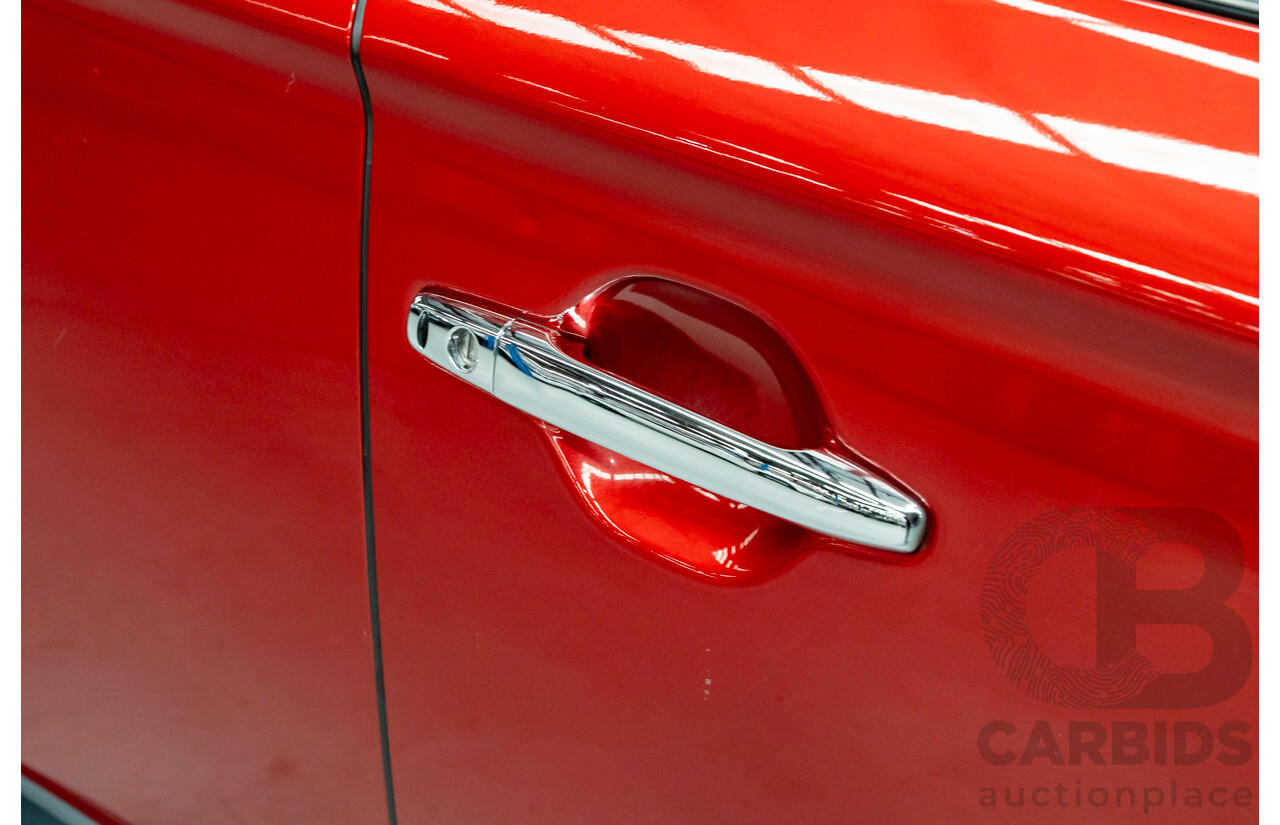 6/2015 Mitsubishi Outlander Exceed (4x4) ZK MY16 4d Wagon Rally Red Metallic Turbo 2.3L - 7 Seater