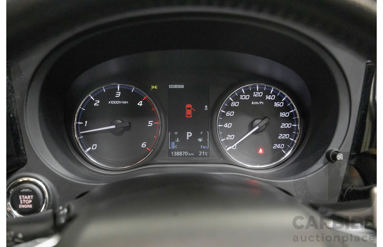 6/2015 Mitsubishi Outlander Exceed (4x4) ZK MY16 4d Wagon Rally Red Metallic Turbo 2.3L - 7 Seater