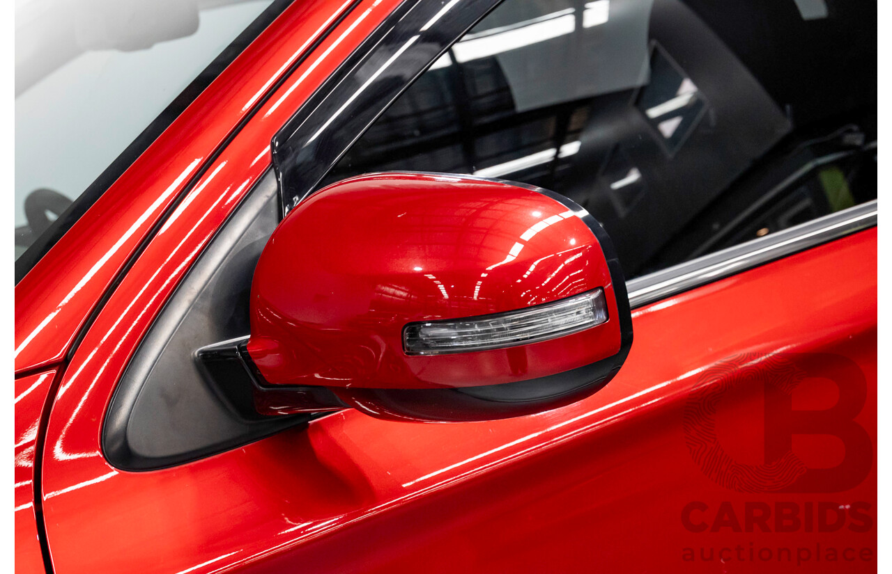 6/2015 Mitsubishi Outlander Exceed (4x4) ZK MY16 4d Wagon Rally Red Metallic Turbo 2.3L - 7 Seater