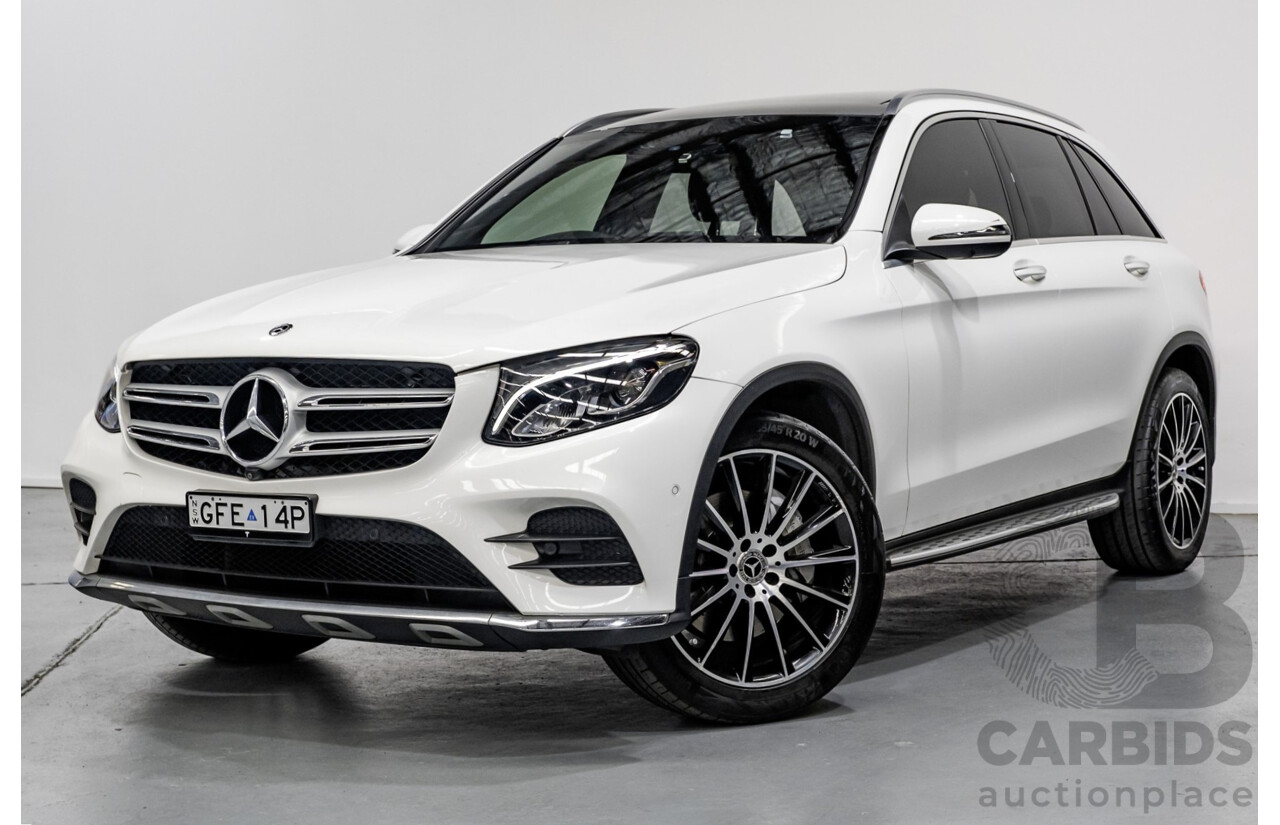 3/2019 Mercedes-Benz GLC 200 AMG Line (AWD) X253 MY19.5 4d Wagon Solid Colour Polar White Turbo 2.0L