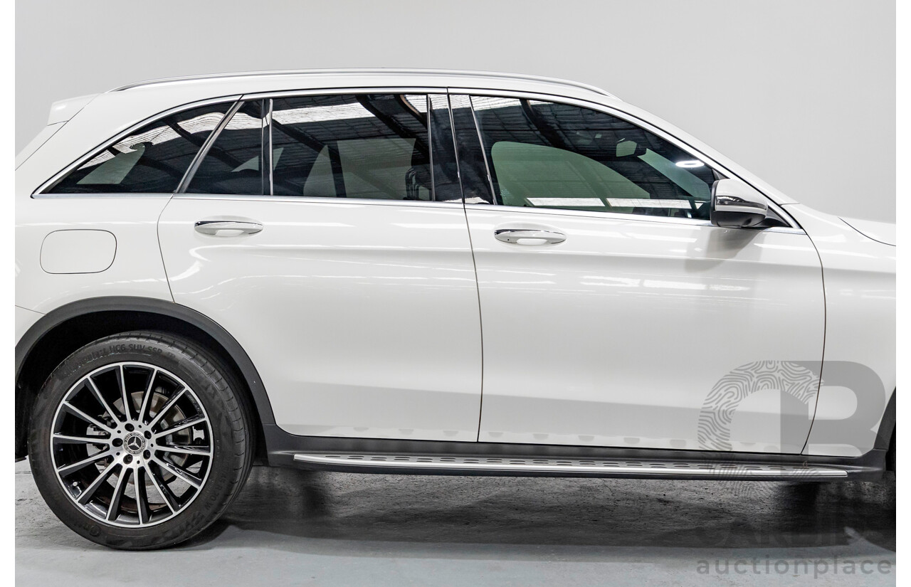 3/2019 Mercedes-Benz GLC 200 AMG Line (AWD) X253 MY19.5 4d Wagon Solid Colour Polar White Turbo 2.0L