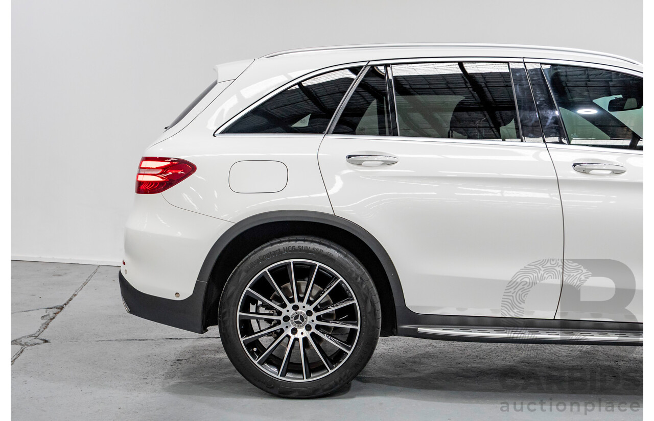 3/2019 Mercedes-Benz GLC 200 AMG Line (AWD) X253 MY19.5 4d Wagon Solid Colour Polar White Turbo 2.0L