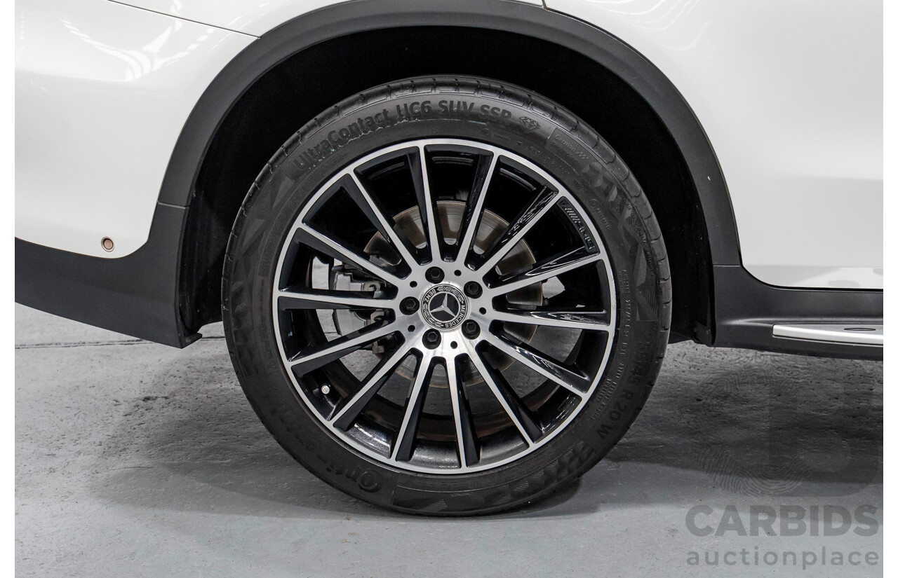 3/2019 Mercedes-Benz GLC 200 AMG Line (AWD) X253 MY19.5 4d Wagon Solid Colour Polar White Turbo 2.0L