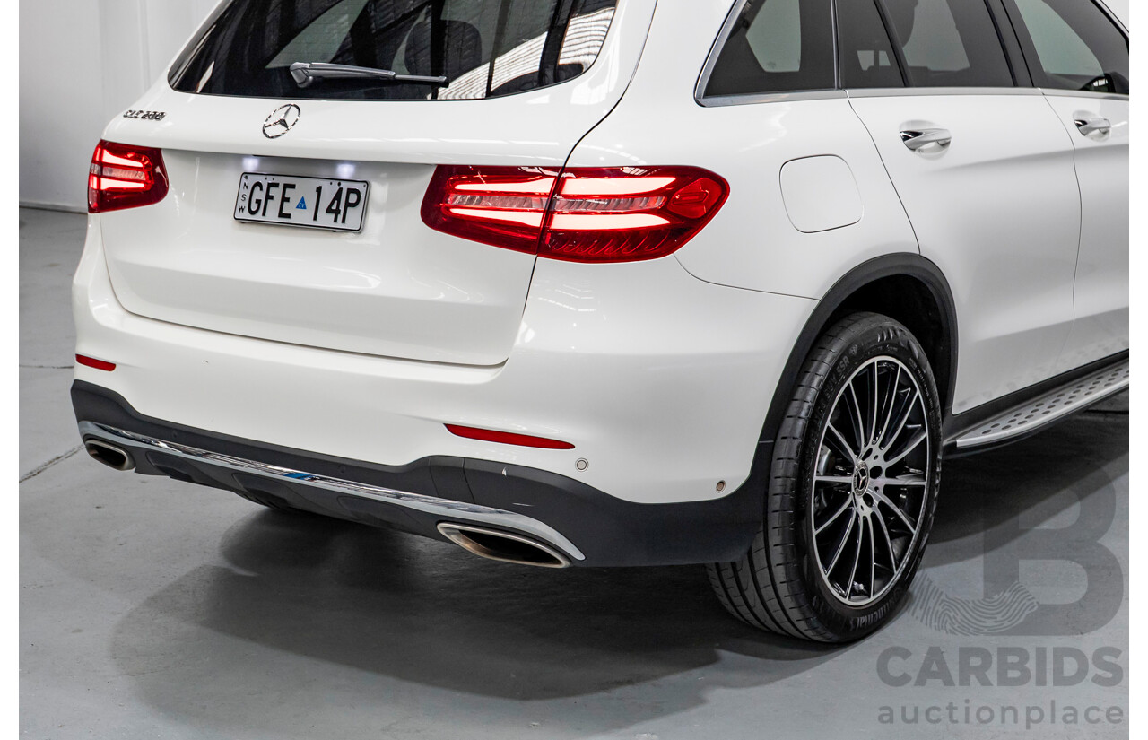 3/2019 Mercedes-Benz GLC 200 AMG Line (AWD) X253 MY19.5 4d Wagon Solid Colour Polar White Turbo 2.0L