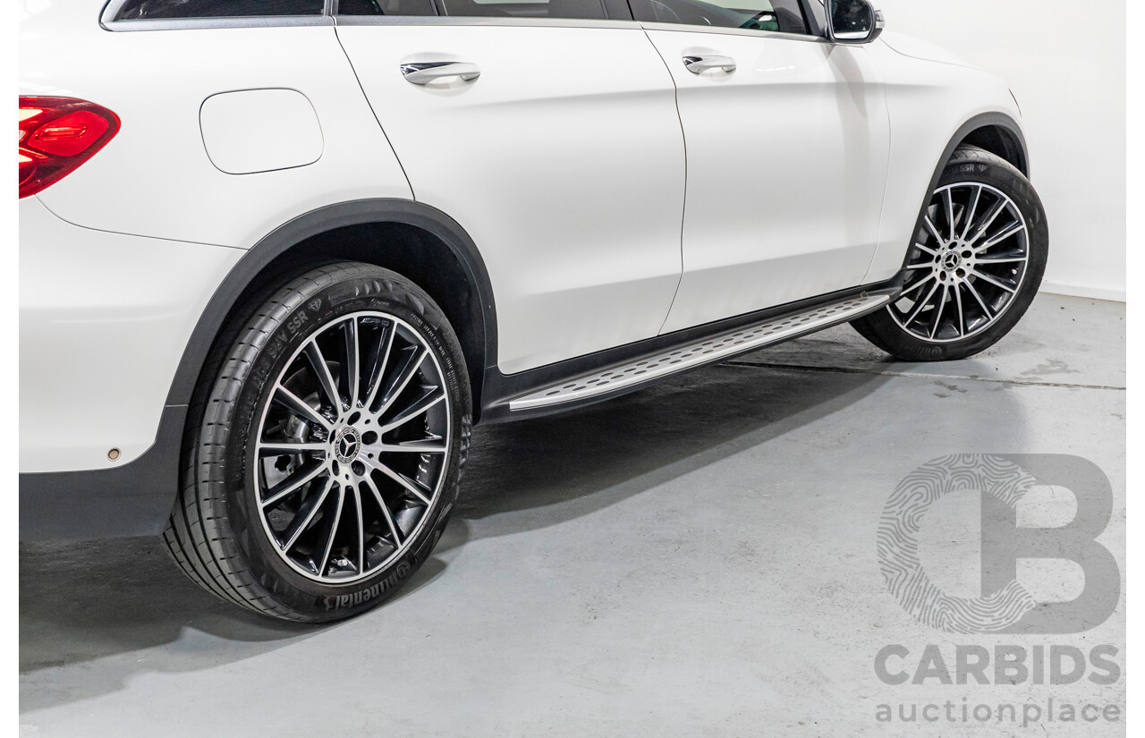 3/2019 Mercedes-Benz GLC 200 AMG Line (AWD) X253 MY19.5 4d Wagon Solid Colour Polar White Turbo 2.0L