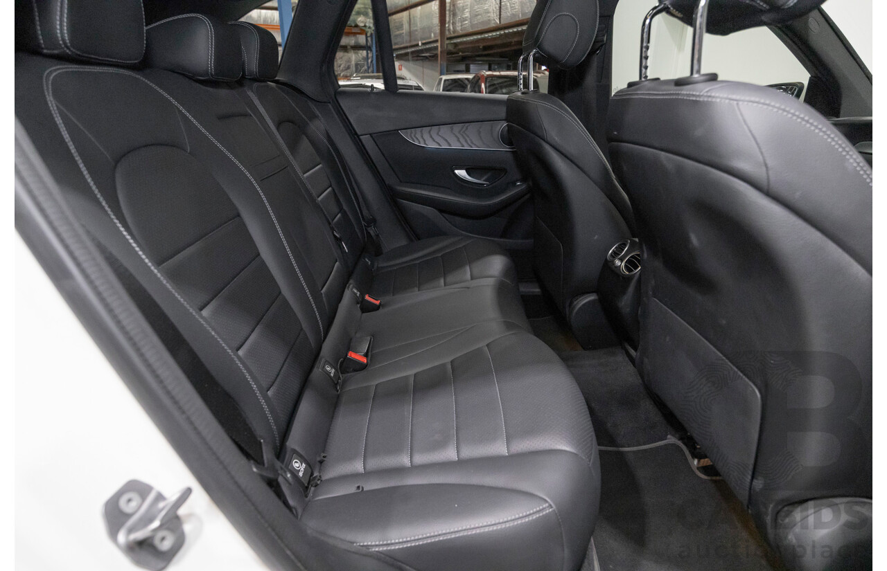 3/2019 Mercedes-Benz GLC 200 AMG Line (AWD) X253 MY19.5 4d Wagon Solid Colour Polar White Turbo 2.0L