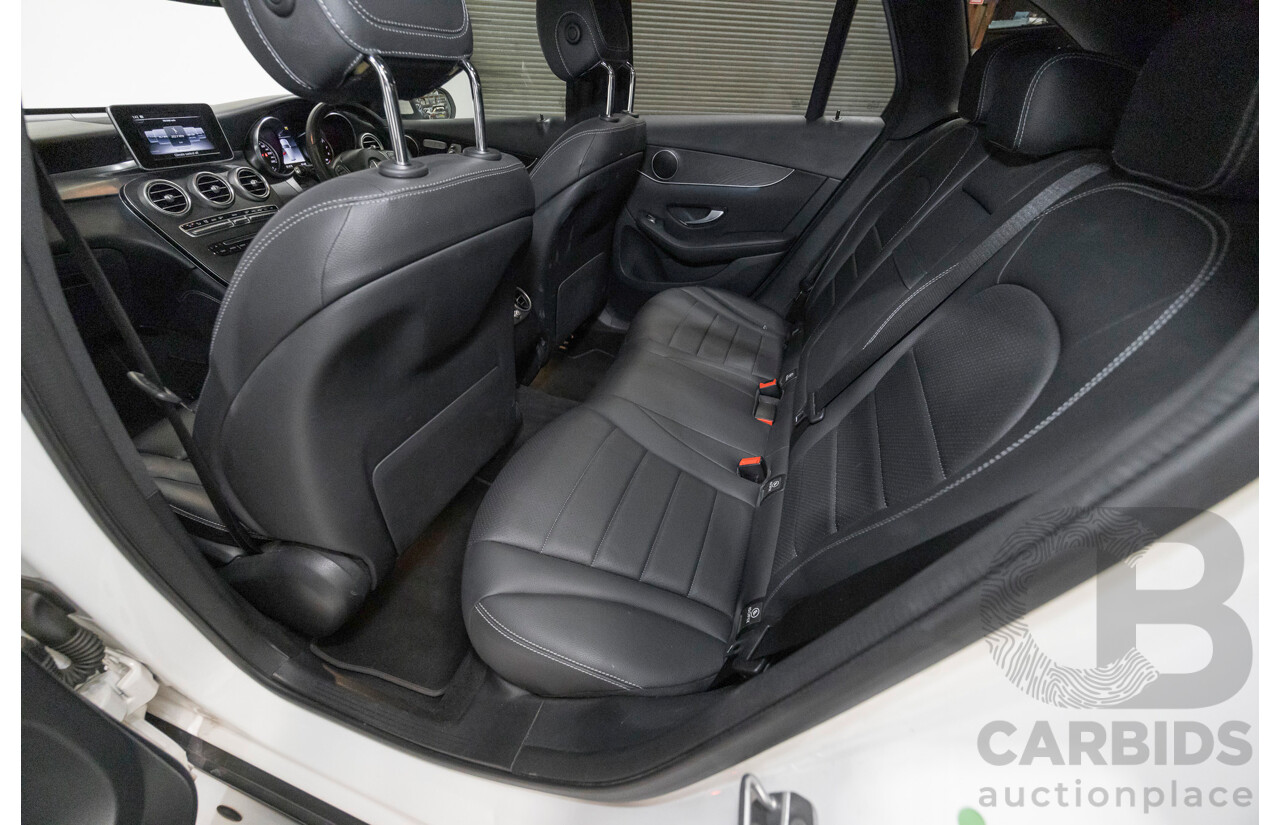 3/2019 Mercedes-Benz GLC 200 AMG Line (AWD) X253 MY19.5 4d Wagon Solid Colour Polar White Turbo 2.0L