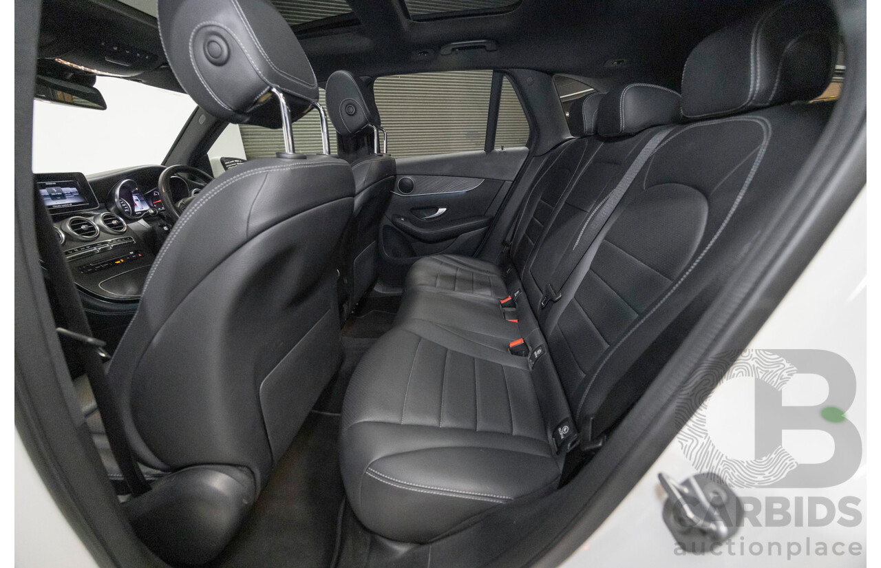 3/2019 Mercedes-Benz GLC 200 AMG Line (AWD) X253 MY19.5 4d Wagon Solid Colour Polar White Turbo 2.0L