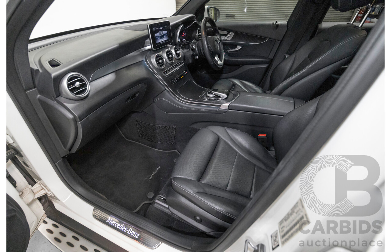3/2019 Mercedes-Benz GLC 200 AMG Line (AWD) X253 MY19.5 4d Wagon Solid Colour Polar White Turbo 2.0L