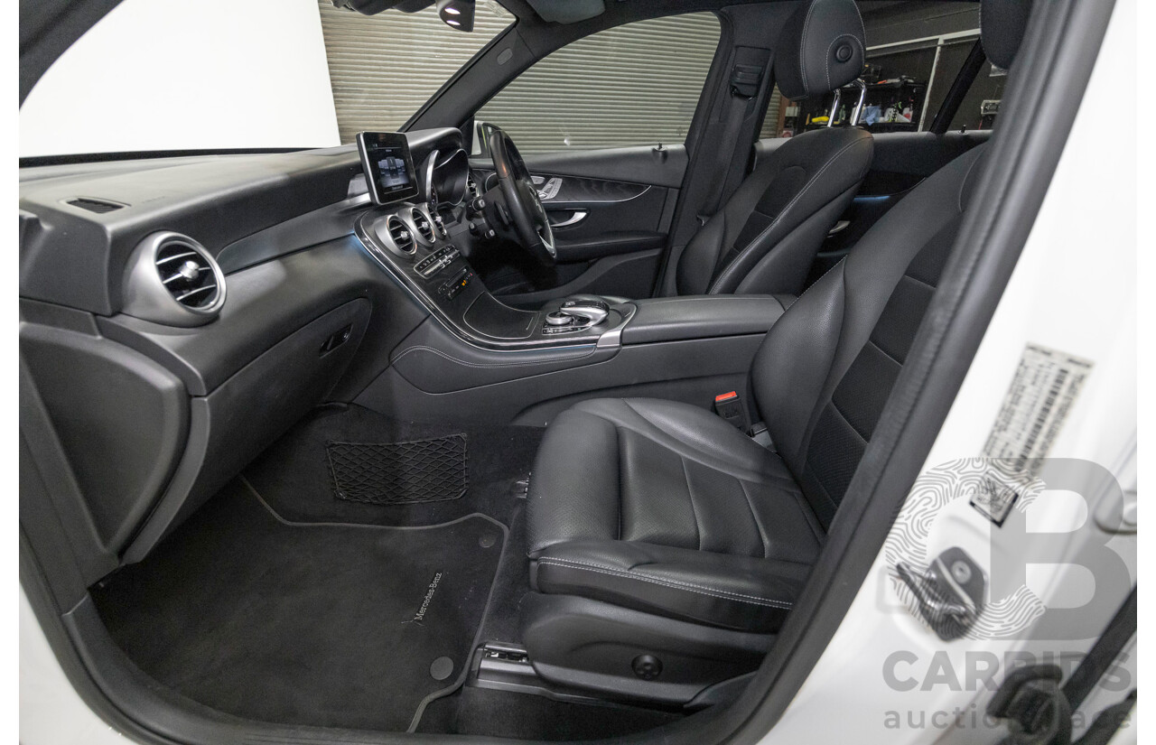 3/2019 Mercedes-Benz GLC 200 AMG Line (AWD) X253 MY19.5 4d Wagon Solid Colour Polar White Turbo 2.0L