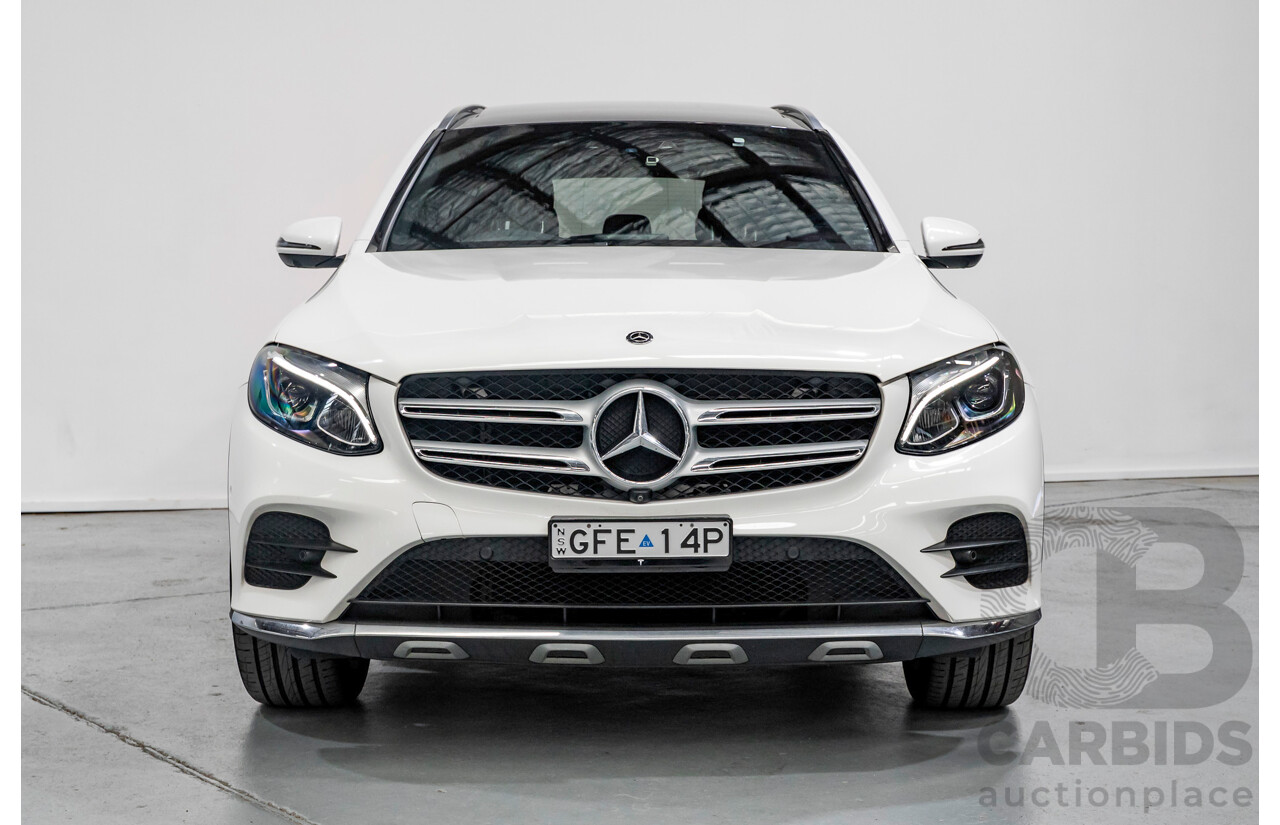 3/2019 Mercedes-Benz GLC 200 AMG Line (AWD) X253 MY19.5 4d Wagon Solid Colour Polar White Turbo 2.0L