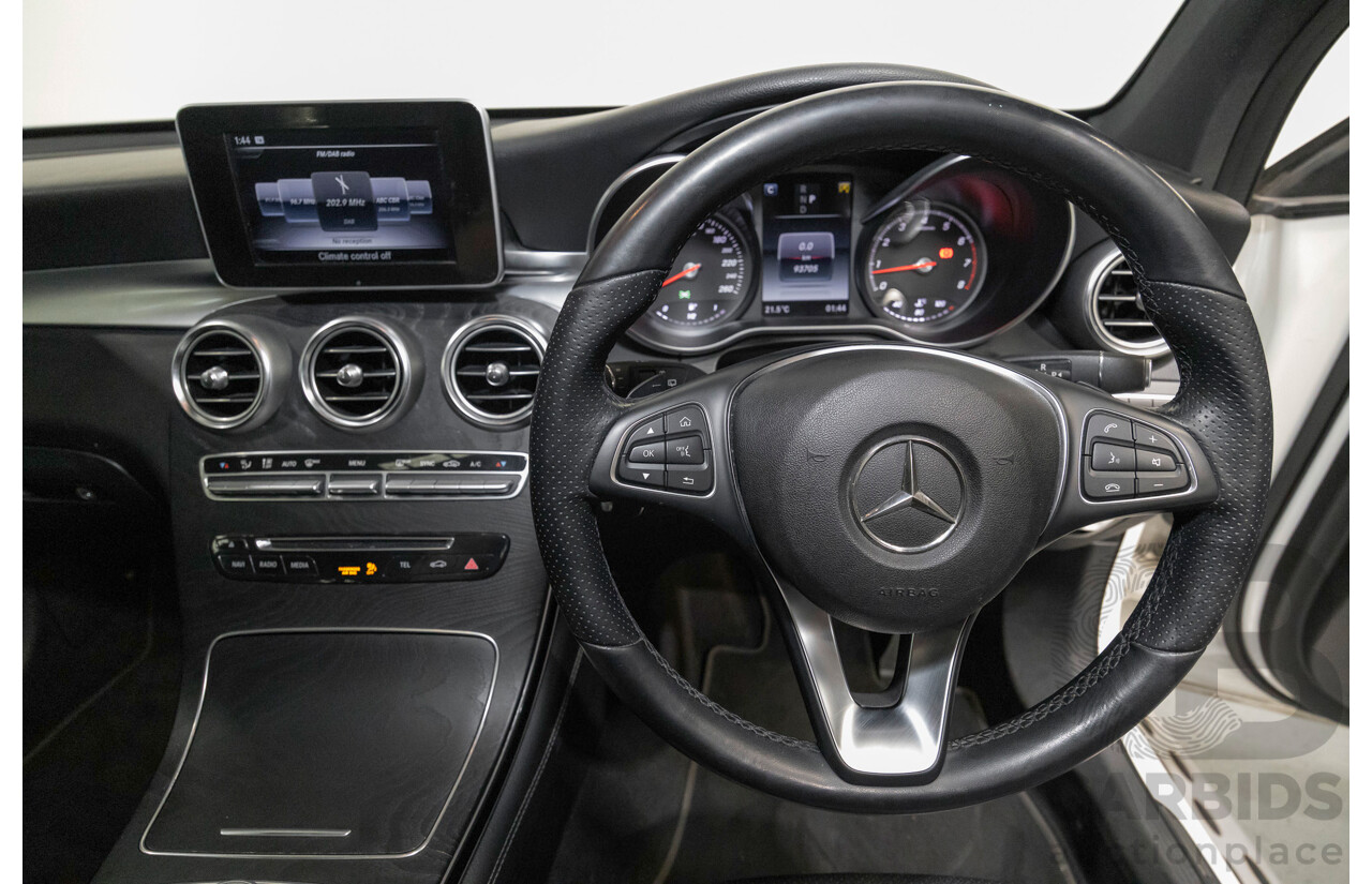 3/2019 Mercedes-Benz GLC 200 AMG Line (AWD) X253 MY19.5 4d Wagon Solid Colour Polar White Turbo 2.0L