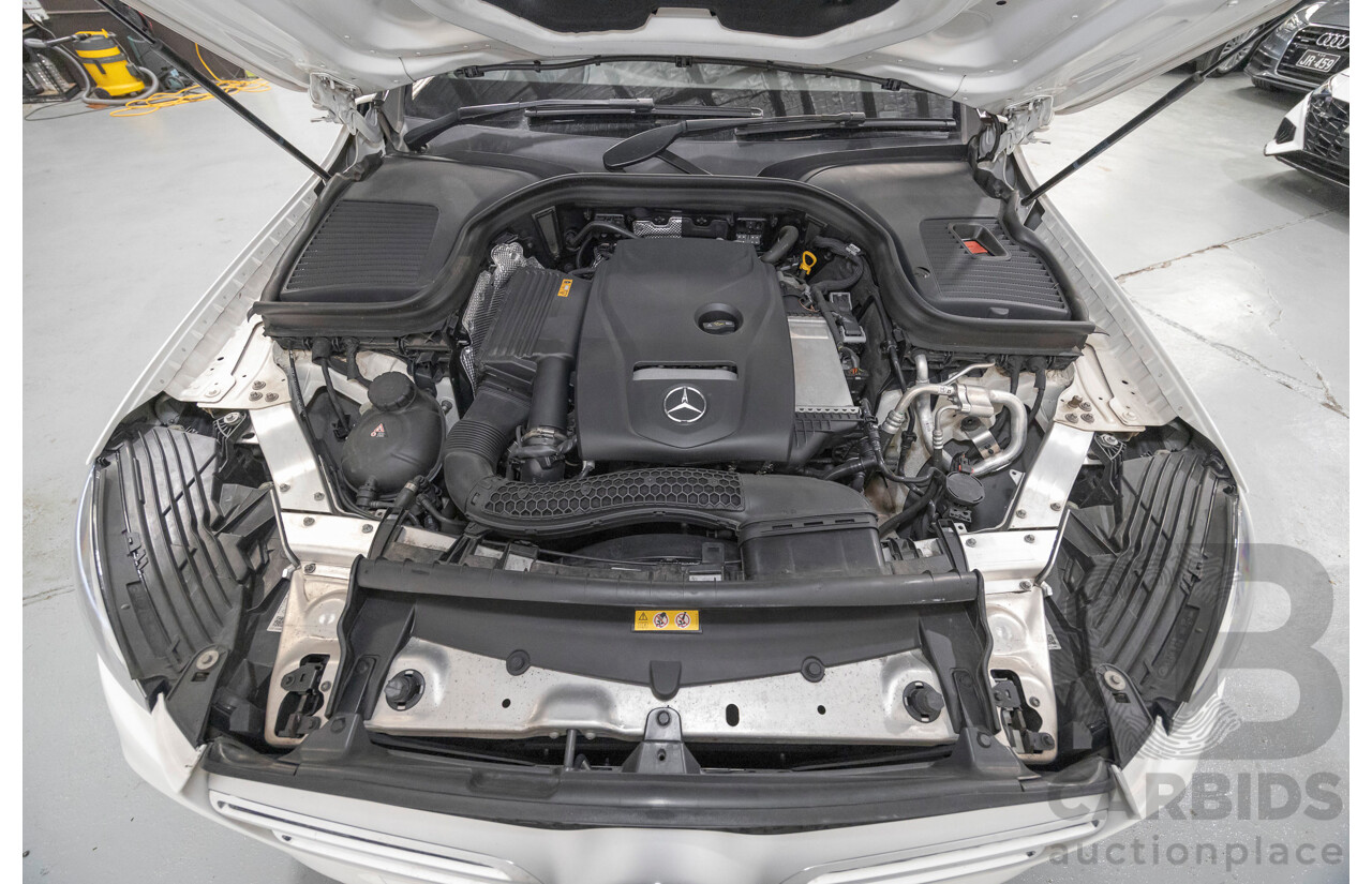 3/2019 Mercedes-Benz GLC 200 AMG Line (AWD) X253 MY19.5 4d Wagon Solid Colour Polar White Turbo 2.0L