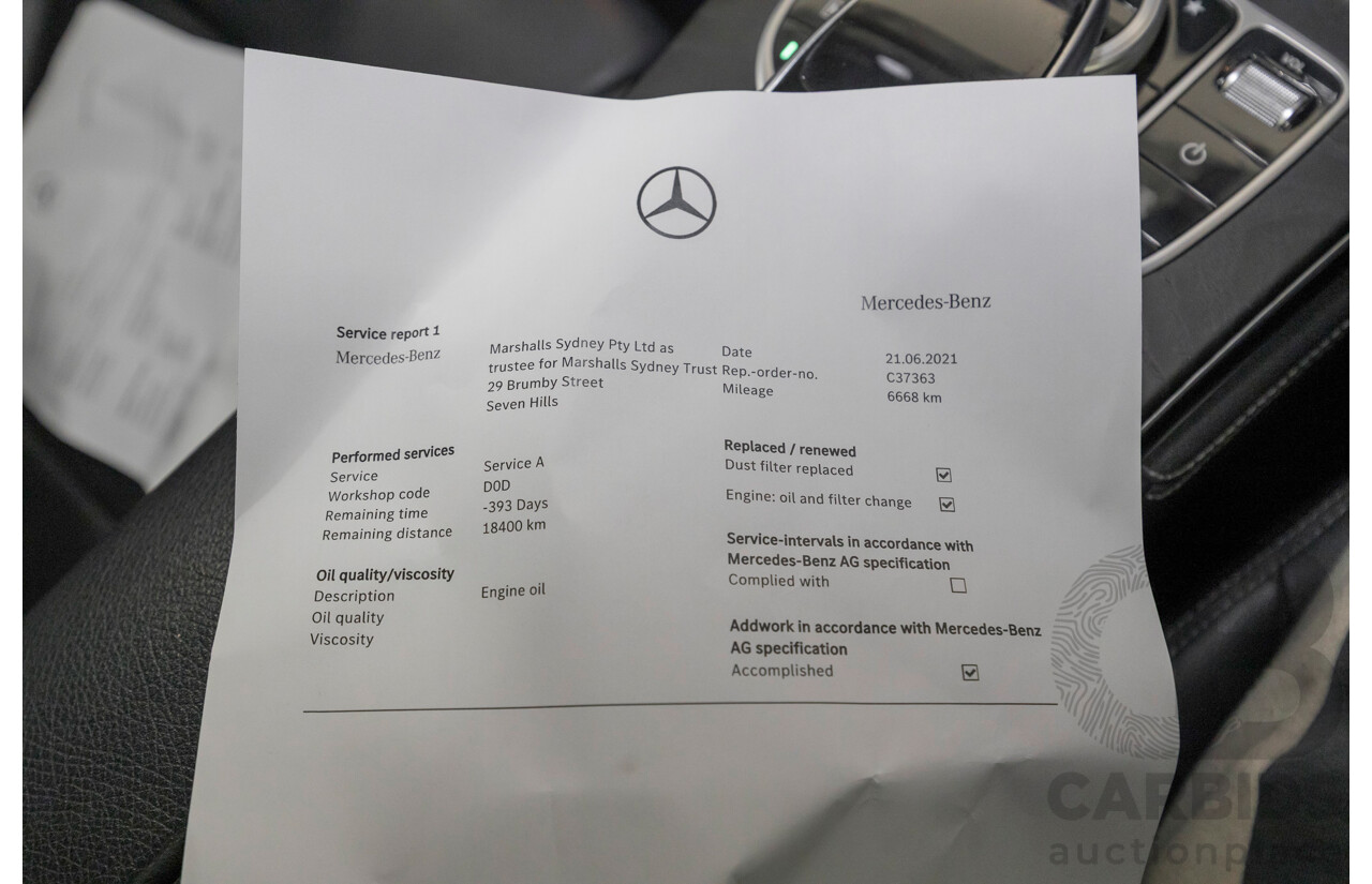 3/2019 Mercedes-Benz GLC 200 AMG Line (AWD) X253 MY19.5 4d Wagon Solid Colour Polar White Turbo 2.0L