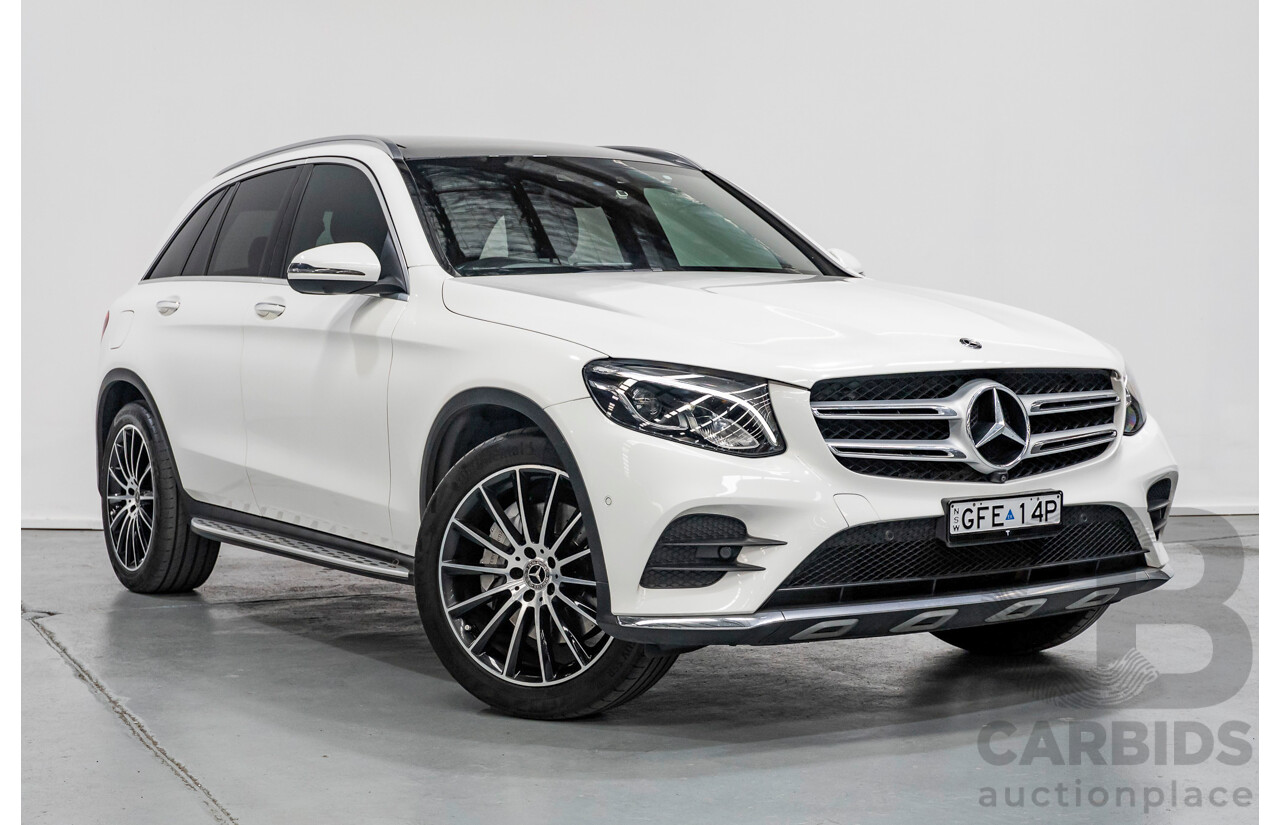 3/2019 Mercedes-Benz GLC 200 AMG Line (AWD) X253 MY19.5 4d Wagon Solid Colour Polar White Turbo 2.0L