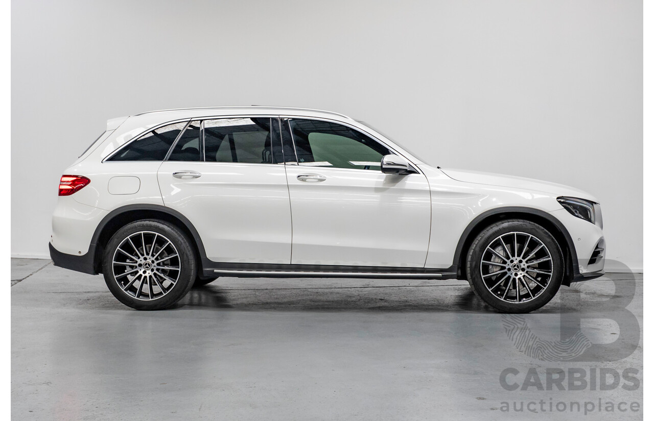 3/2019 Mercedes-Benz GLC 200 AMG Line (AWD) X253 MY19.5 4d Wagon Solid Colour Polar White Turbo 2.0L