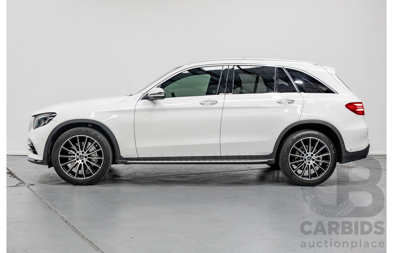 3/2019 Mercedes-Benz GLC 200 AMG Line (AWD) X253 MY19.5 4d Wagon Solid Colour Polar White Turbo 2.0L