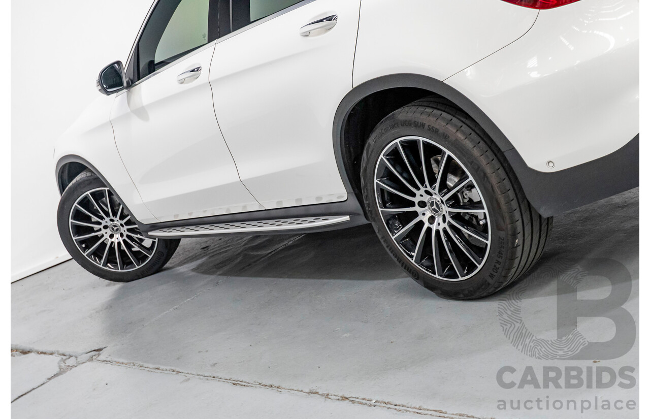 3/2019 Mercedes-Benz GLC 200 AMG Line (AWD) X253 MY19.5 4d Wagon Solid Colour Polar White Turbo 2.0L