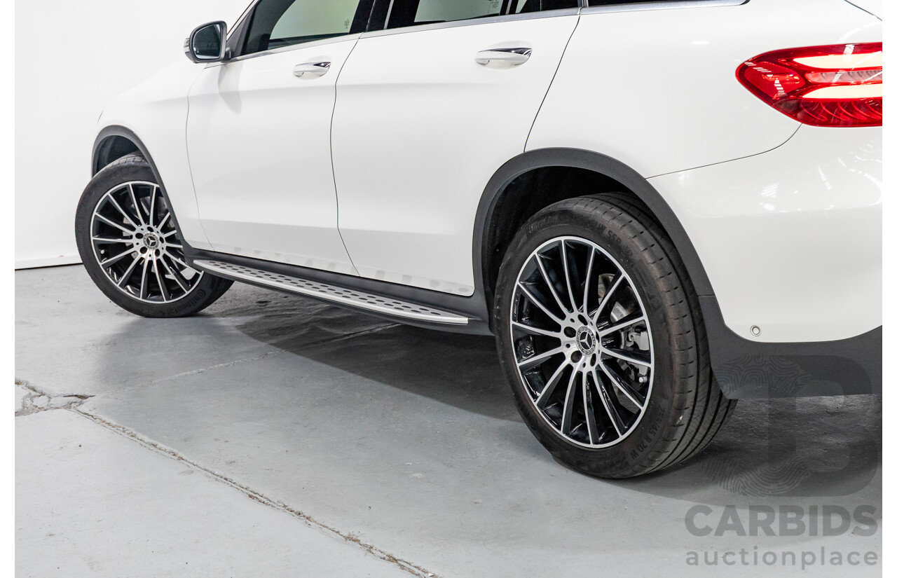 3/2019 Mercedes-Benz GLC 200 AMG Line (AWD) X253 MY19.5 4d Wagon Solid Colour Polar White Turbo 2.0L