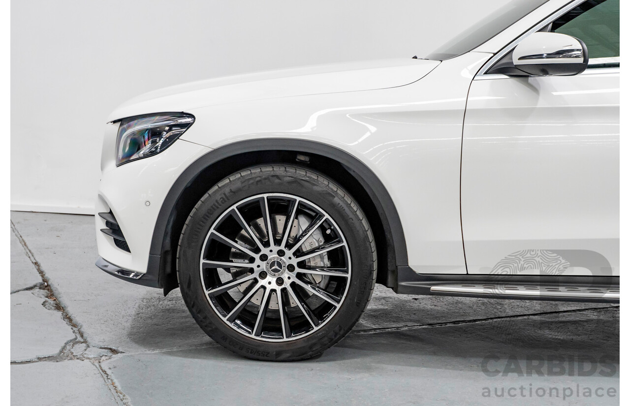 3/2019 Mercedes-Benz GLC 200 AMG Line (AWD) X253 MY19.5 4d Wagon Solid Colour Polar White Turbo 2.0L