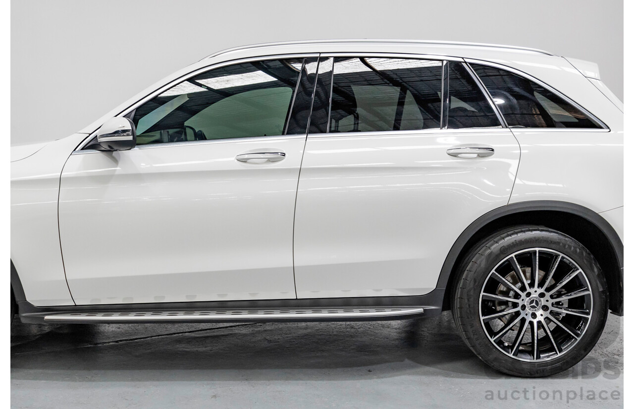 3/2019 Mercedes-Benz GLC 200 AMG Line (AWD) X253 MY19.5 4d Wagon Solid Colour Polar White Turbo 2.0L