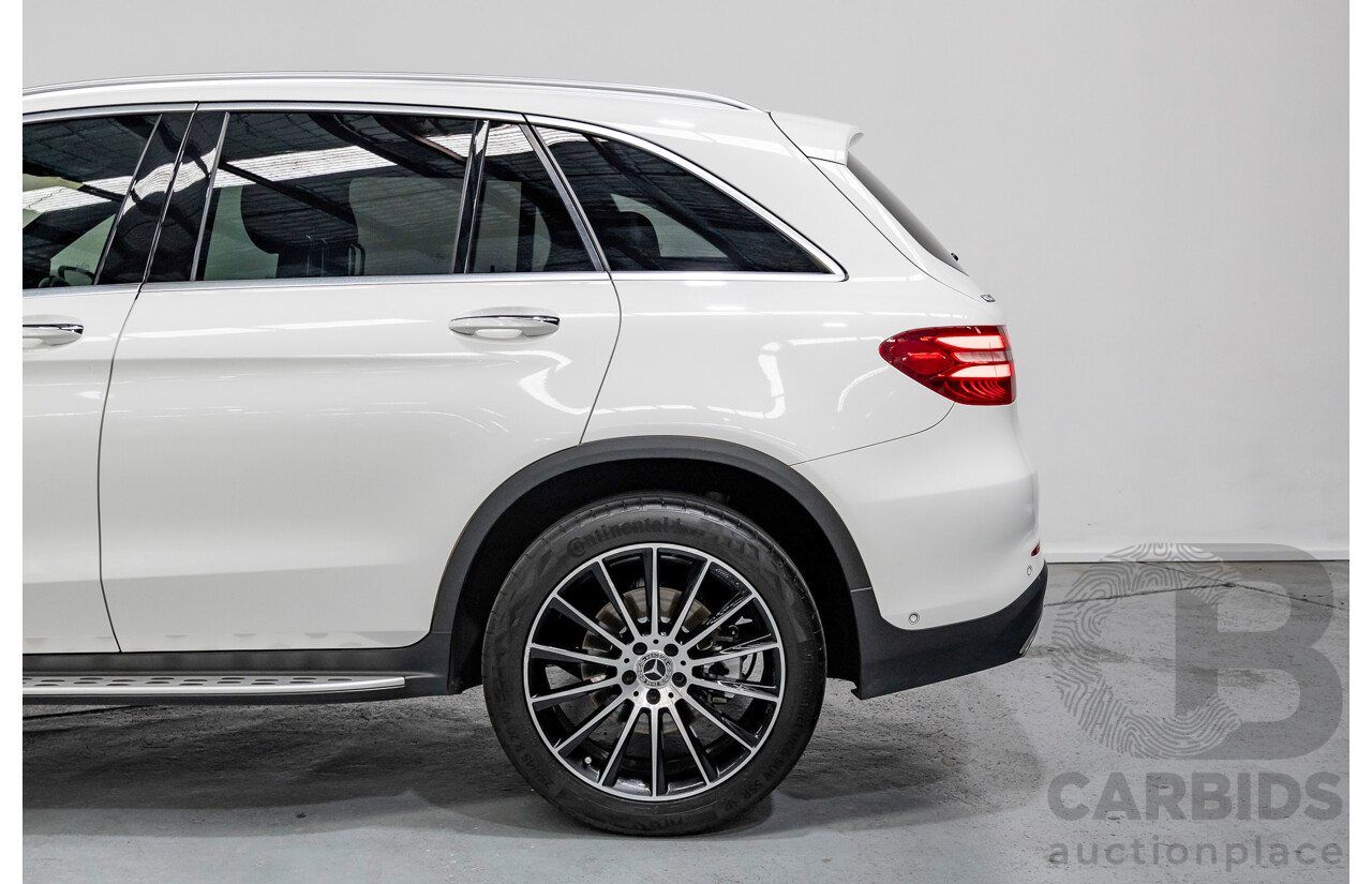 3/2019 Mercedes-Benz GLC 200 AMG Line (AWD) X253 MY19.5 4d Wagon Solid Colour Polar White Turbo 2.0L