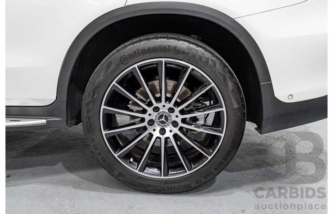 3/2019 Mercedes-Benz GLC 200 AMG Line (AWD) X253 MY19.5 4d Wagon Solid Colour Polar White Turbo 2.0L
