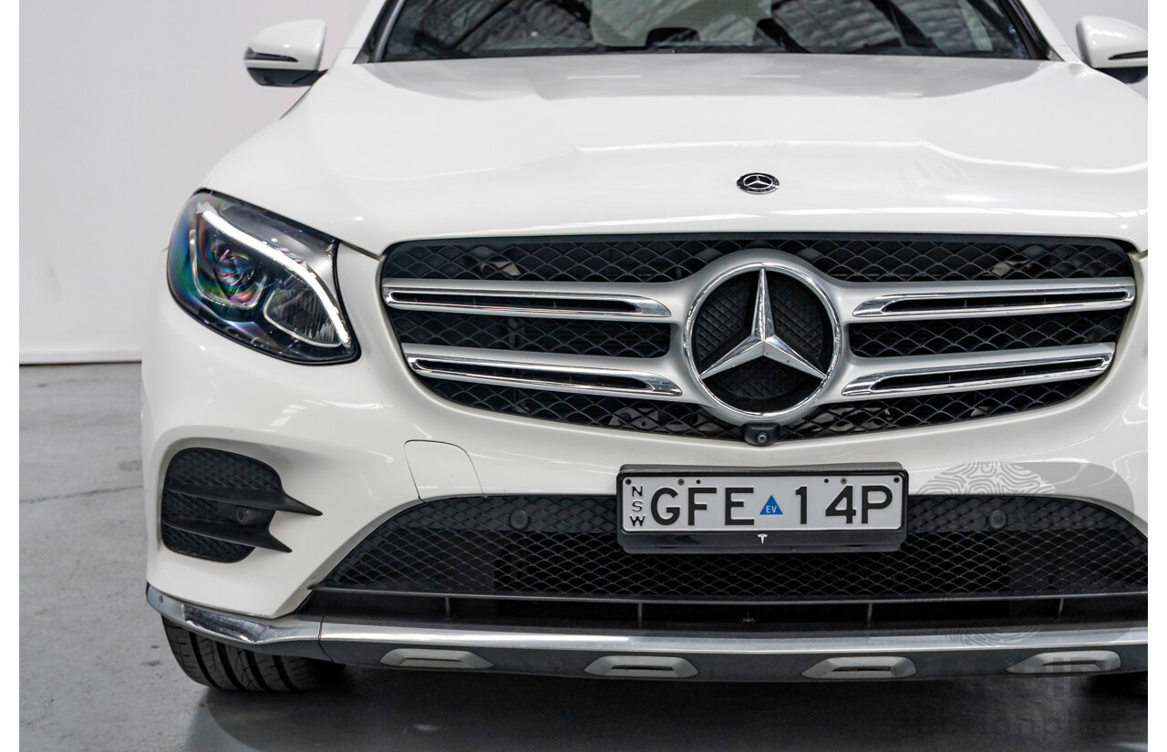 3/2019 Mercedes-Benz GLC 200 AMG Line (AWD) X253 MY19.5 4d Wagon Solid Colour Polar White Turbo 2.0L