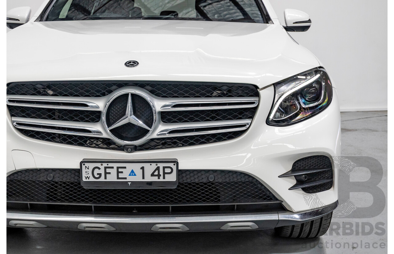 3/2019 Mercedes-Benz GLC 200 AMG Line (AWD) X253 MY19.5 4d Wagon Solid Colour Polar White Turbo 2.0L