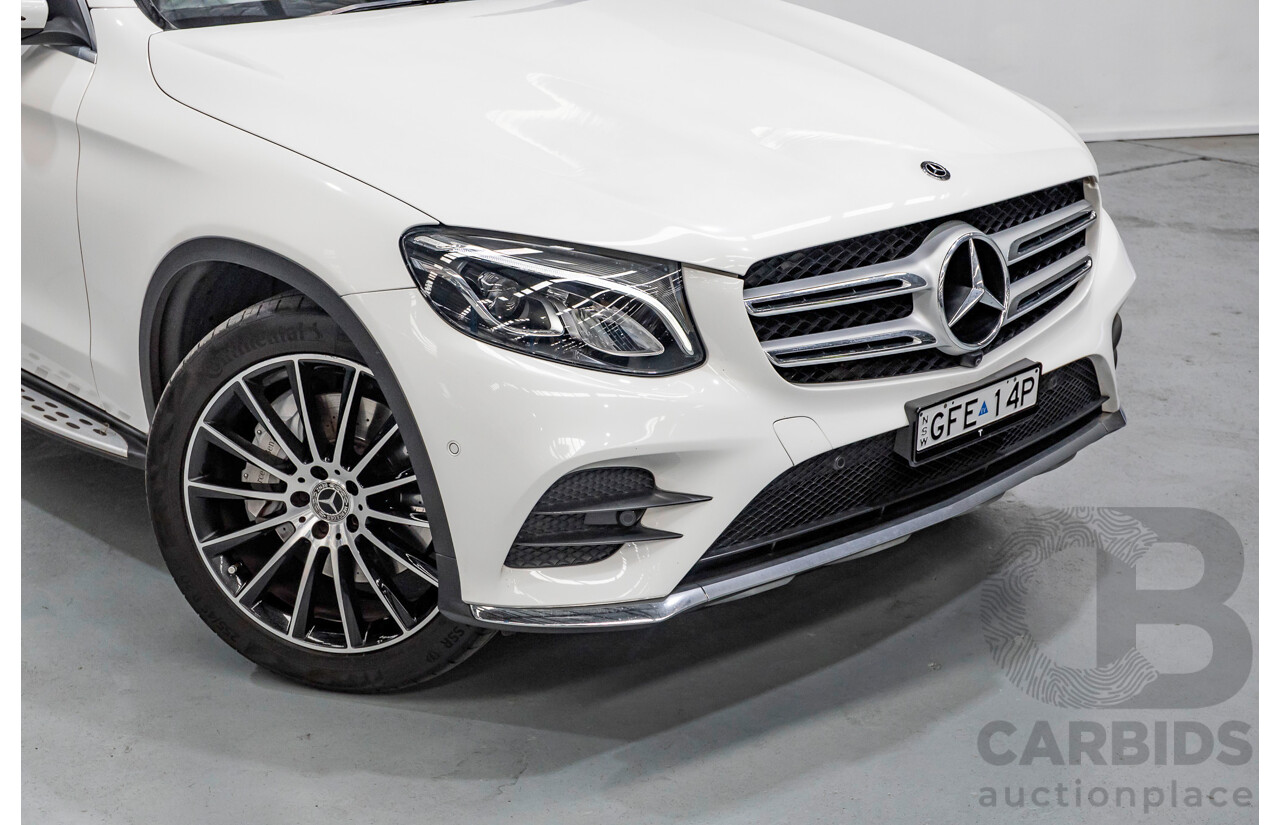 3/2019 Mercedes-Benz GLC 200 AMG Line (AWD) X253 MY19.5 4d Wagon Solid Colour Polar White Turbo 2.0L