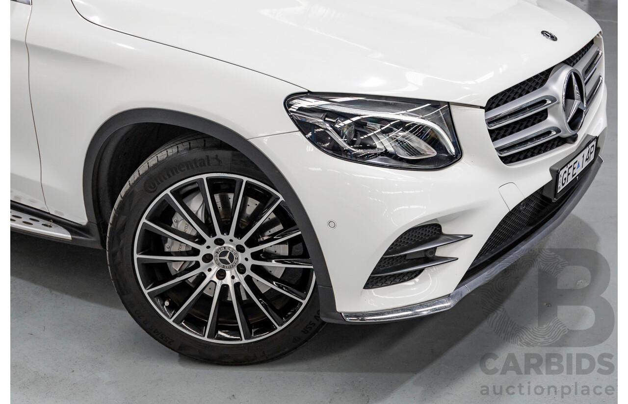 3/2019 Mercedes-Benz GLC 200 AMG Line (AWD) X253 MY19.5 4d Wagon Solid Colour Polar White Turbo 2.0L
